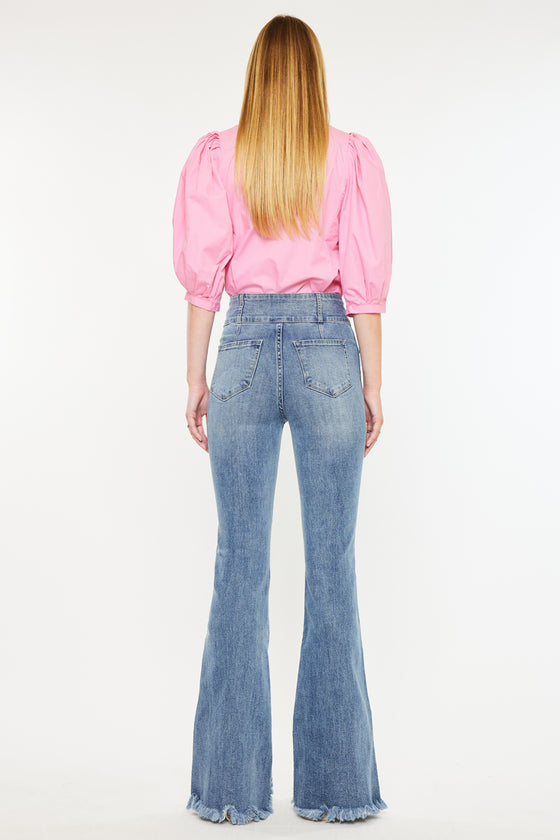 Miranda Ultra High Rise Flare Jeans - Official Kancan USA