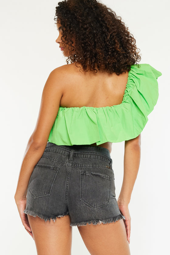 Tamsin Ultra High Rise Belted Shorts - Official Kancan USA