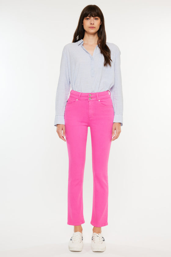 Cadence Ultra High Rise Slim Straight Leg Jeans - Official Kancan USA