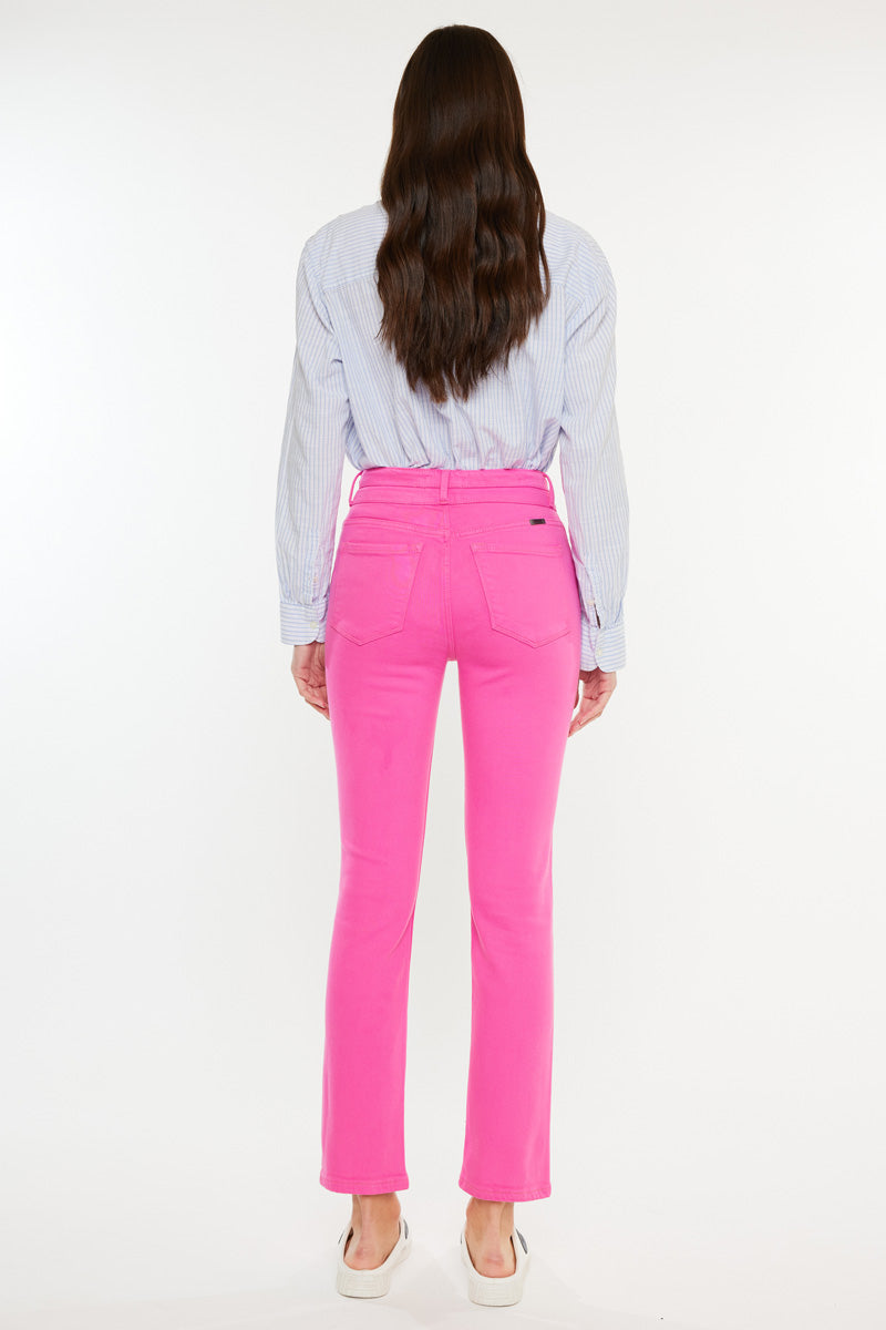 Cadence Ultra High Rise Slim Straight Leg Jeans - Official Kancan USA