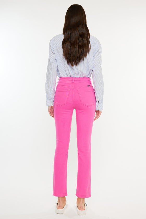 Cadence Ultra High Rise Slim Straight Leg Jeans - Official Kancan USA