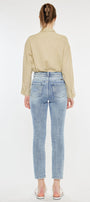 Cadence Ultra High Rise Slim Straight Leg Jeans - Official Kancan USA