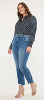Rosemary High Rise Straight Jeans (Plus Size) - Official Kancan USA