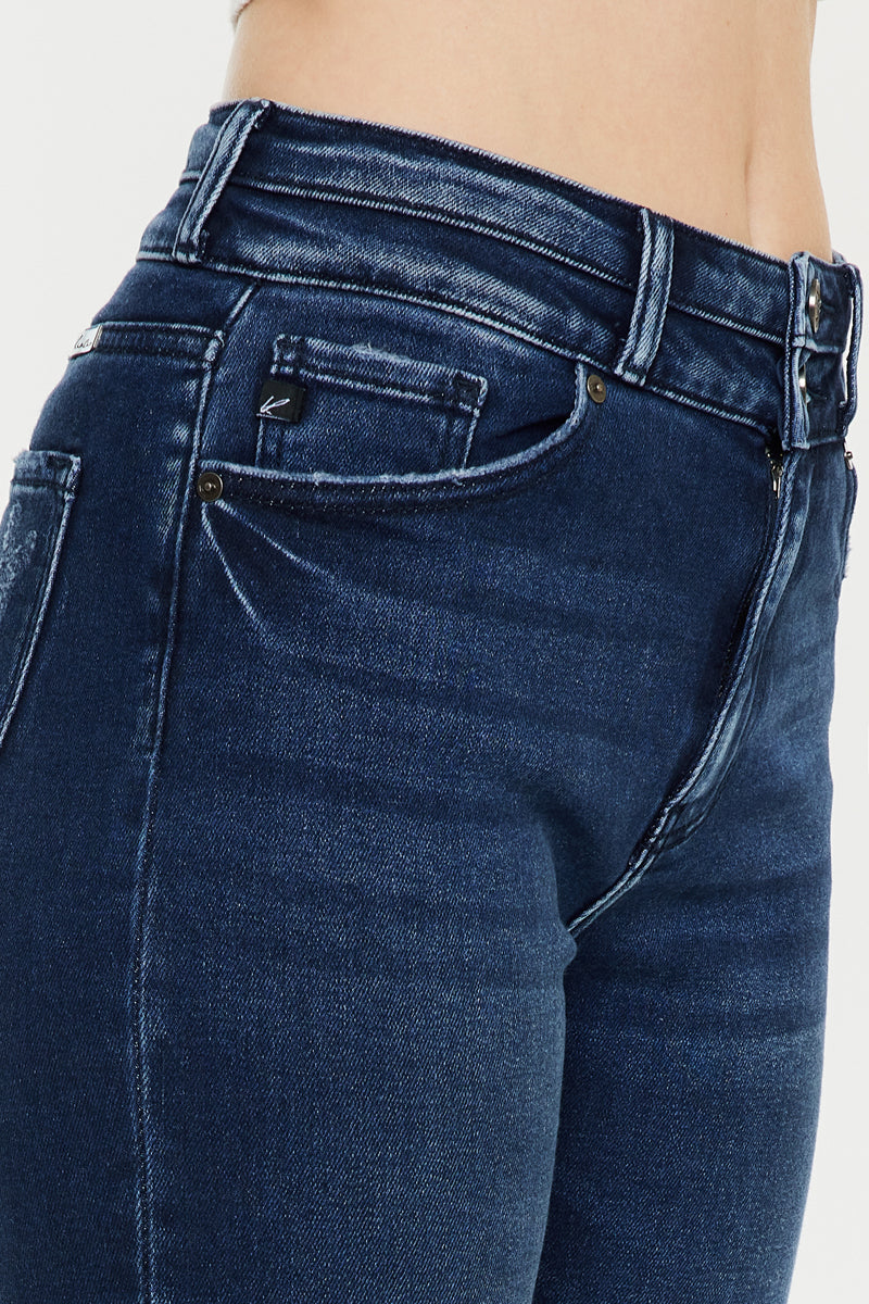 Cadence Ultra High Rise Slim Straight Leg Jeans – Official Kancan USA