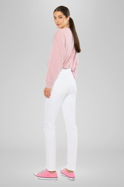 Cadence Ultra High Rise Slim Straight Leg Jeans