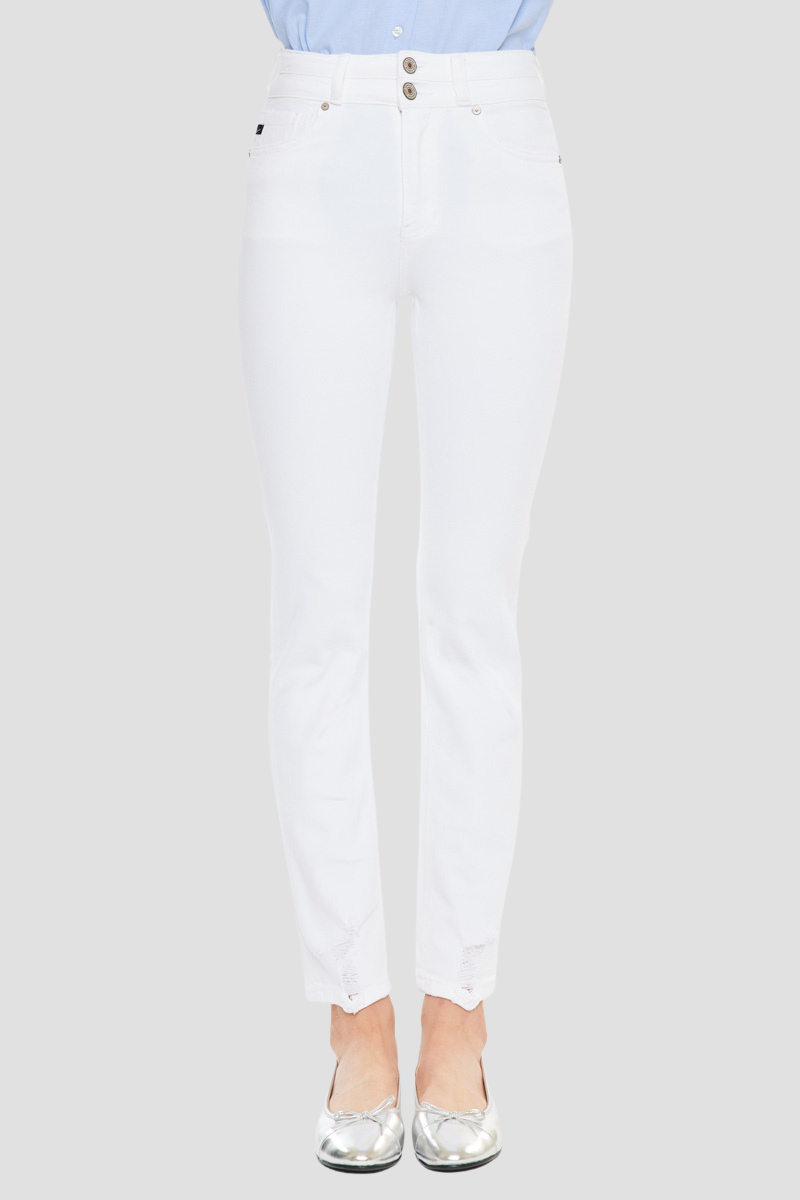 Cadence Ultra High Rise Slim Straight Leg Jeans - Official Kancan USA