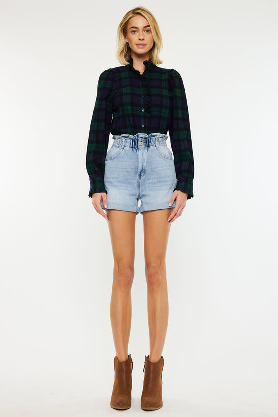 Izzie Paperbag Ultra High Rise Shorts - Official Kancan USA