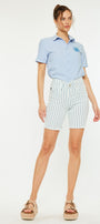 Rylee High Rise Bermuda Shorts - Official Kancan USA