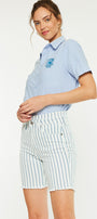 Rylee High Rise Bermuda Shorts - Official Kancan USA