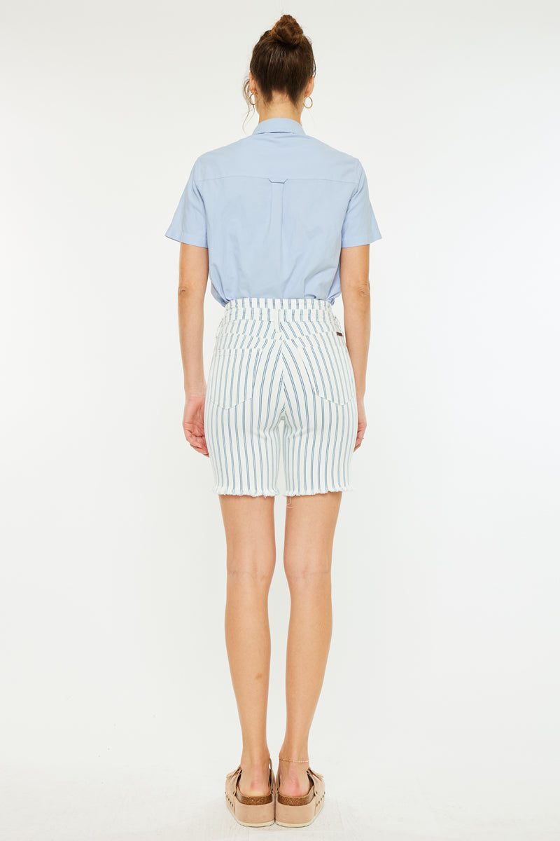 Rylee High Rise Bermuda Shorts - Official Kancan USA