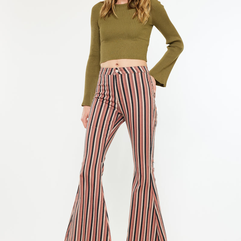 Jaqueline High Rise Super Flare Jeans - Official Kancan USA
