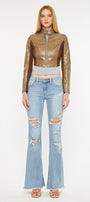 Tara Mid Rise Flare Jeans - Official Kancan USA