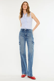  Aspen High Rise Wide Flare Jeans - Official Kancan USA