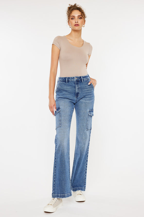 Aspen High Rise Flare Jeans - Official Kancan USA