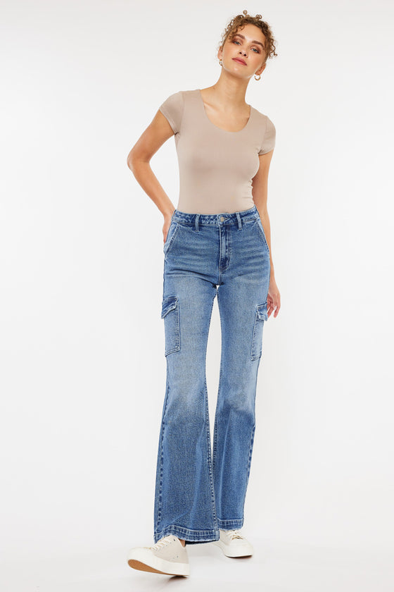 Aspen High Rise Flare Jeans - Official Kancan USA