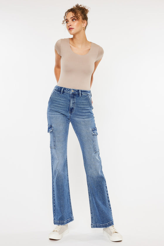 Aspen High Rise Flare Jeans - Official Kancan USA