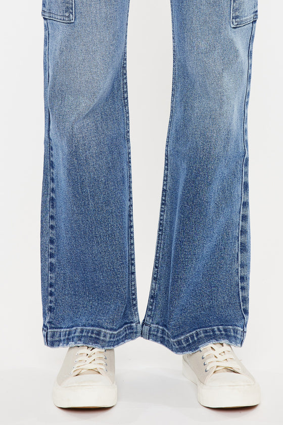 Aspen High Rise Flare Jeans - Official Kancan USA