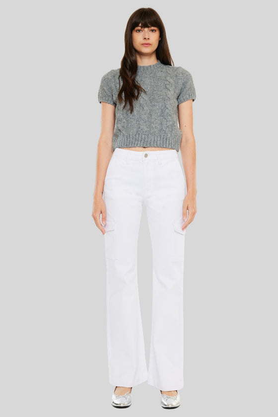 Marilyn High Rise Wide Flare - Official Kancan USA