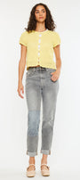 Frankie High Rise Mom Jeans - Official Kancan USA