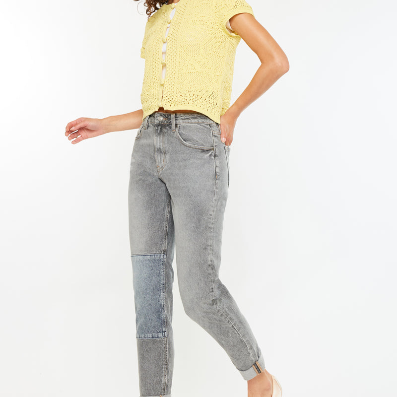 Frankie High Rise Mom Jeans - Official Kancan USA