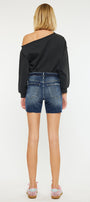 Kari High Rise Mid Shorts - Official Kancan USA