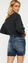 Kari High Rise Mid Shorts - Official Kancan USA
