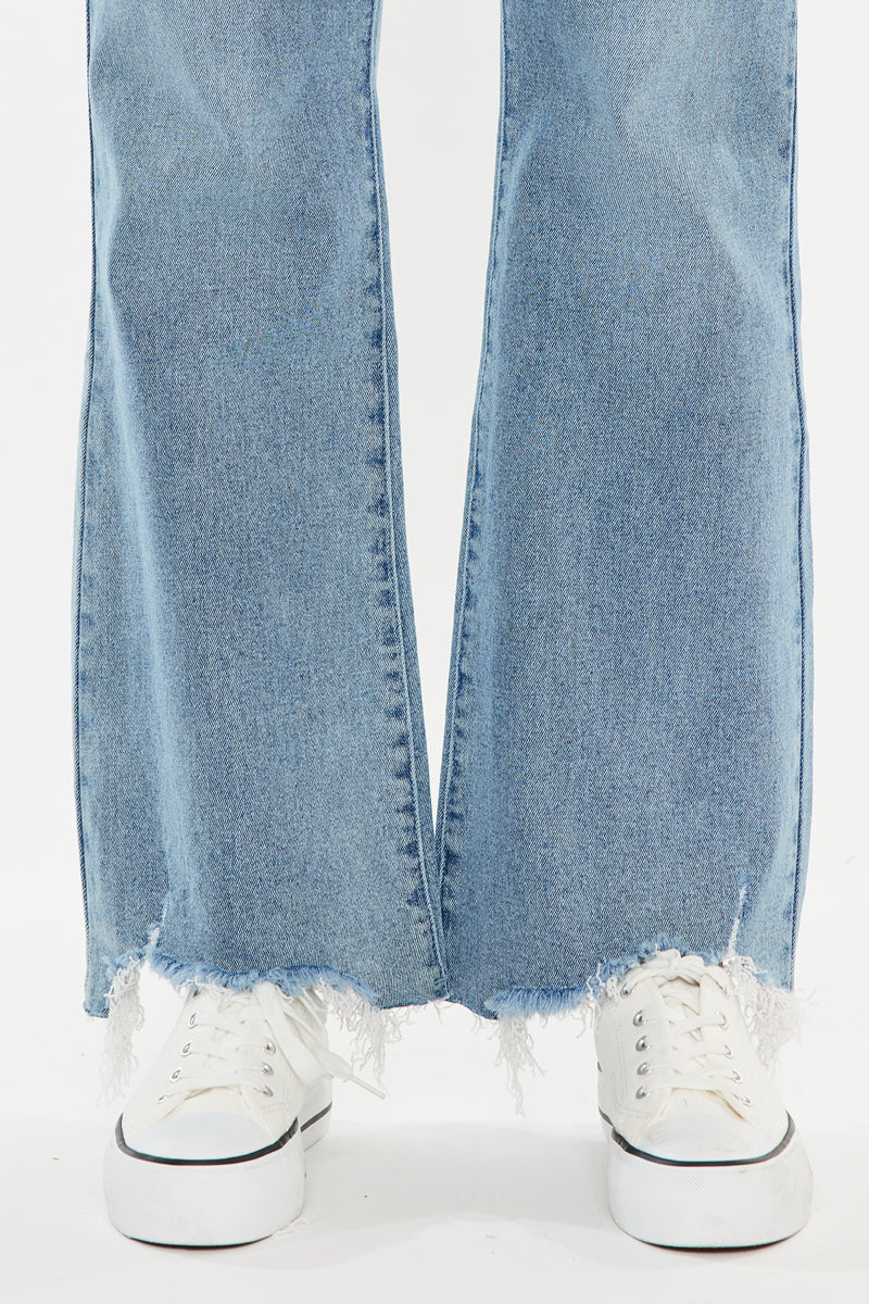 Poppy  High Rise Flare Petite (Plus) - Official Kancan USA