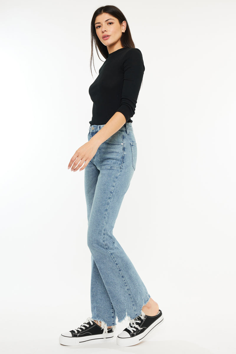 Hawthorne High Rise Flare (Petite) – Kancan USA
