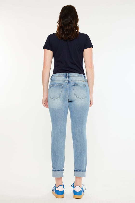 Yasmin Maternity Boyfriend Jeans - Official Kancan USA