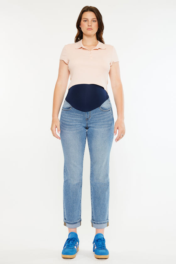 Kindra Maternity Boyfriend Jeans - Official Kancan USA