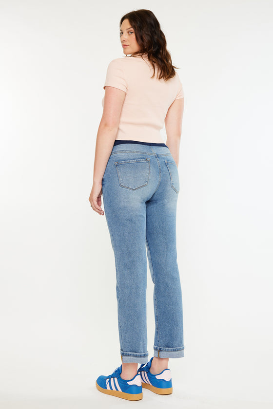 Kindra Maternity Boyfriend Jeans - Official Kancan USA