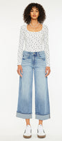 Sally High Rise Wide Leg Jeans - Official Kancan USA