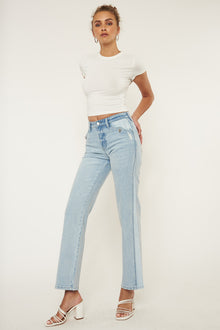  Maple High Rise Straight Jeans - Official Kancan USA