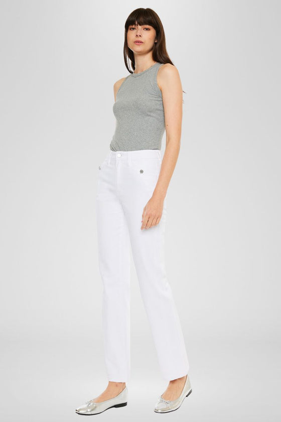 Marshmallow High Rise Straight - Official Kancan USA