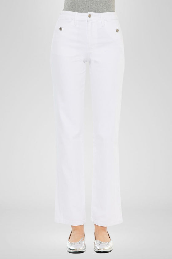 Marshmallow High Rise Straight - Official Kancan USA
