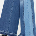 Clover High Rise Wide Leg Jeans - Official Kancan USA