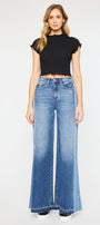 Clover High Rise Wide Leg Jeans - Official Kancan USA
