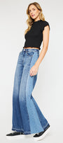 Clover High Rise Wide Leg Jeans - Official Kancan USA