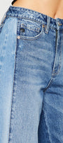 Clover High Rise Wide Leg Jeans - Official Kancan USA