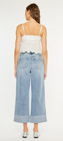 Alfie 90's Cropped  Wide Leg Jeans - Official Kancan USA