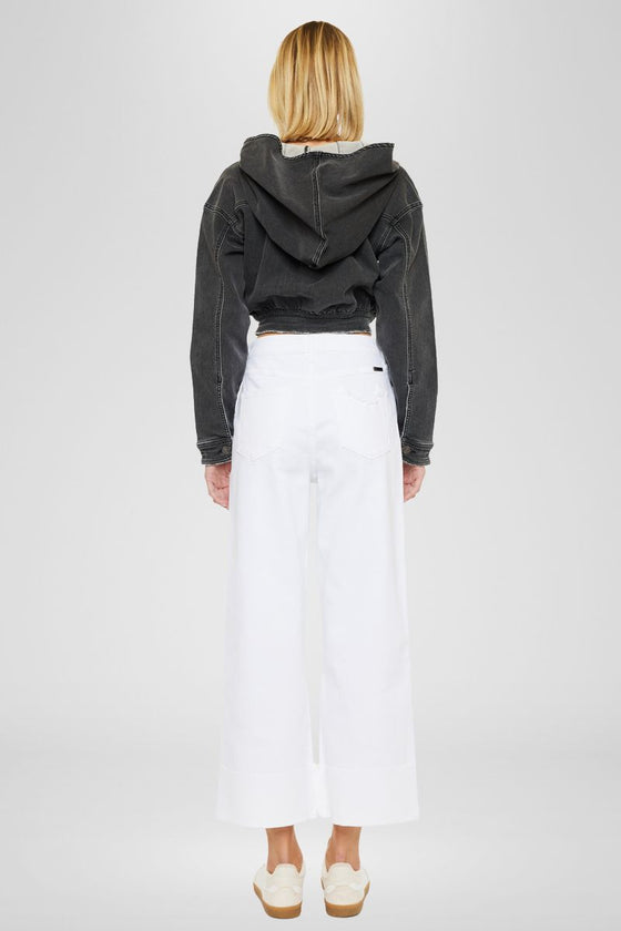 Alfie 90's Cropped  Wide Leg Jeans - Official Kancan USA