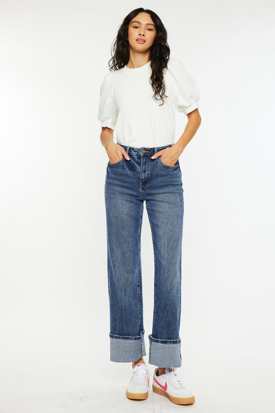 Hailey High Rise 90's Flare - Official Kancan USA