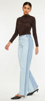 Clara High Rise Wide Leg Jeans - Official Kancan USA