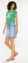 Talia Mid Rise Bermuda Shorts - Official Kancan USA