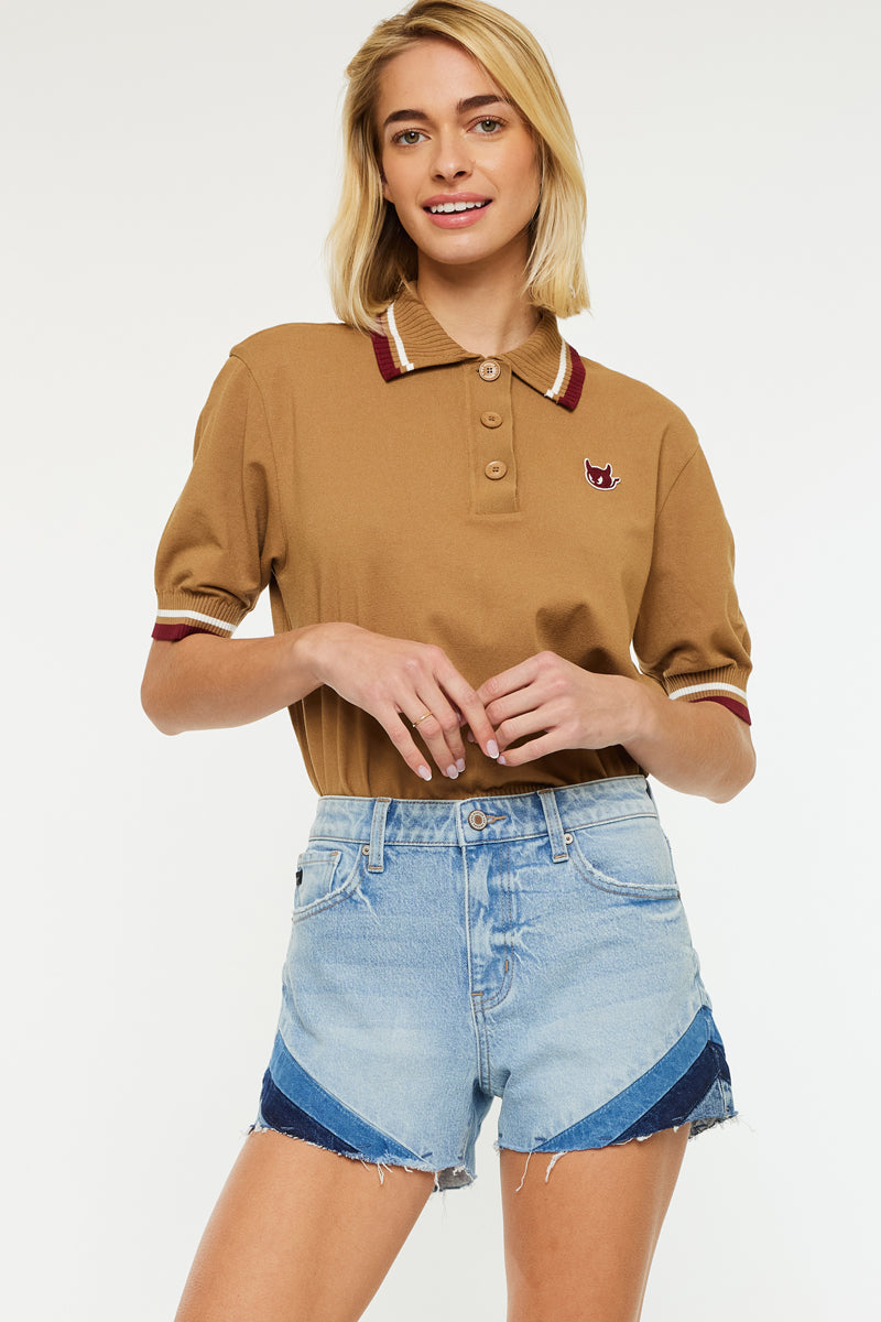 Cheryll High Rise Shorts - Official Kancan USA