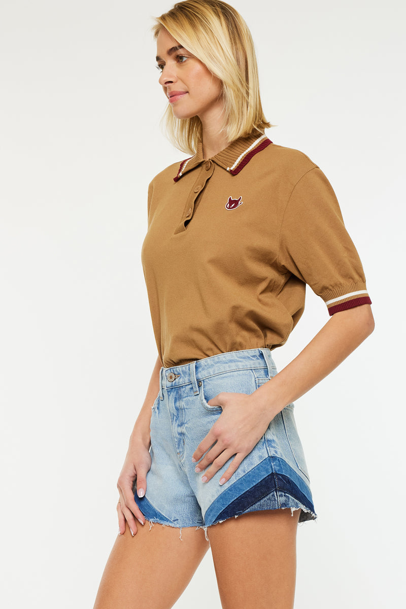 Cheryll High Rise Shorts - Official Kancan USA