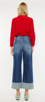 Lynn 90's Cropped Wide Leg Jeans - Official Kancan USA