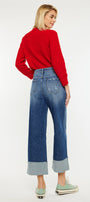 Lynn 90's Cropped Wide Leg Jeans - Official Kancan USA