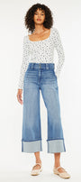 Irna 90's Cropped Wide Leg Jeans - Official Kancan USA