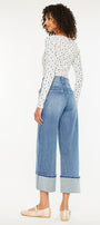 Irna 90's Cropped Wide Leg Jeans - Official Kancan USA